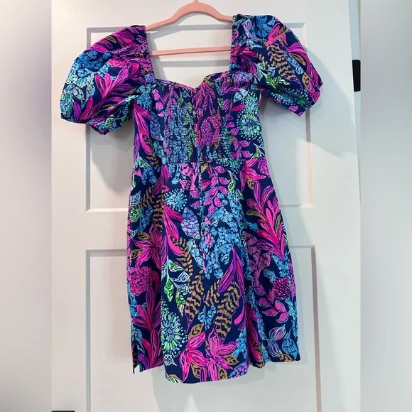 NWT Lilly Pulitzer puffy arm dress - Picture 2 of 3